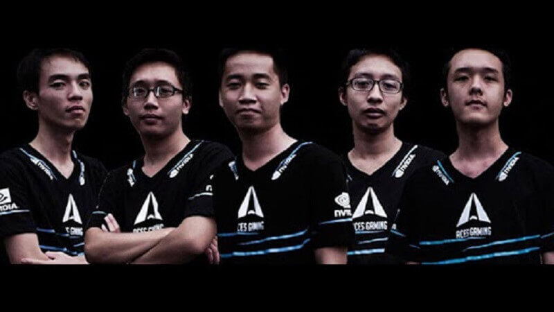 Đội hình thi đấu của đội tuyển Aces Gaming