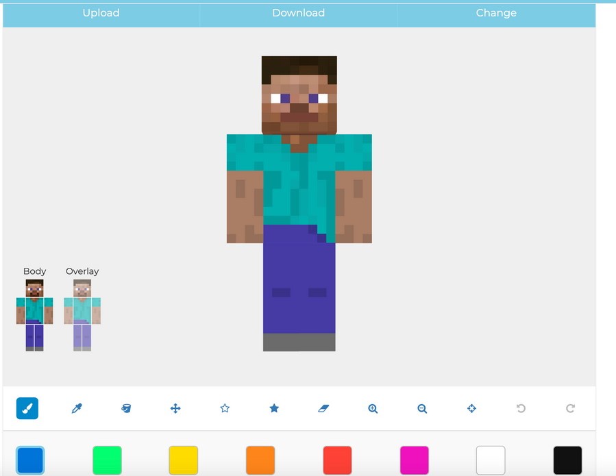Sử dụng Minecraft Skins