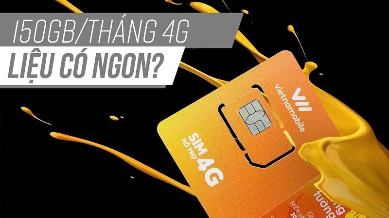 Siêu sim Vietnamobile là loại sim hấp dẫn với data khủng