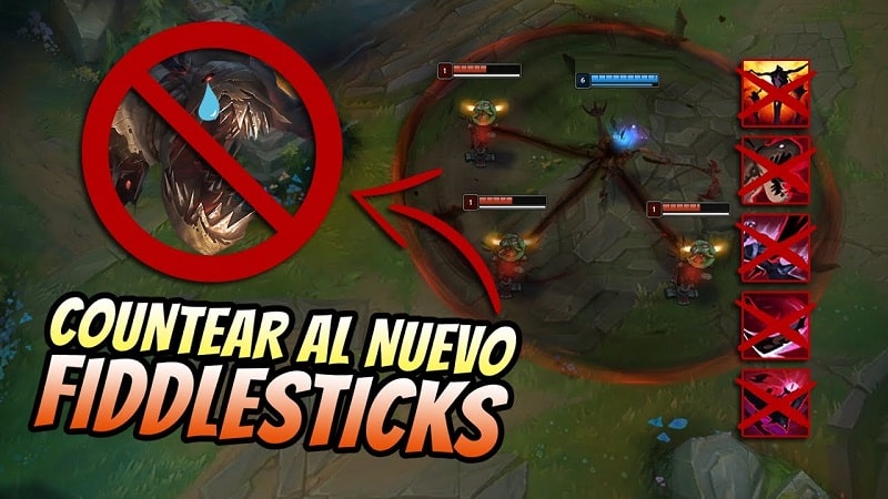 Những pha gank bất ngờ là thương hiệu của Fiddlesticks