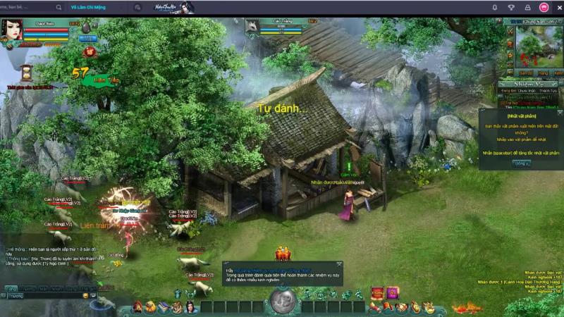 Cốt truyện của game võ lâm chi mộng