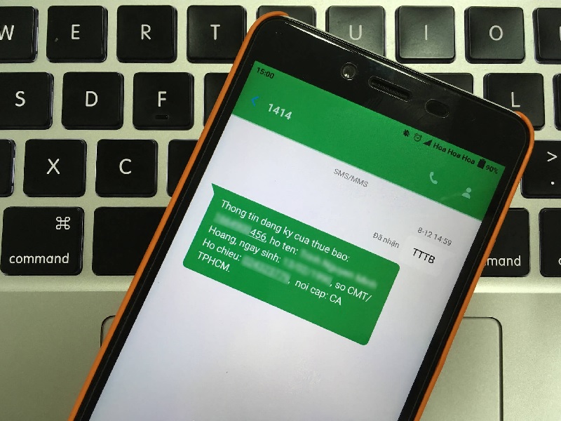 Kiểm tra sim chính chủ bằng cách gửi tin nhắn