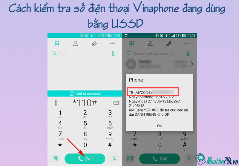 Kiểm tra số điện thoại Vinaphone đang dùng