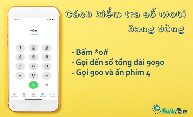 Cách kiểm tra số điện thoại Mobifone đang sử dụng