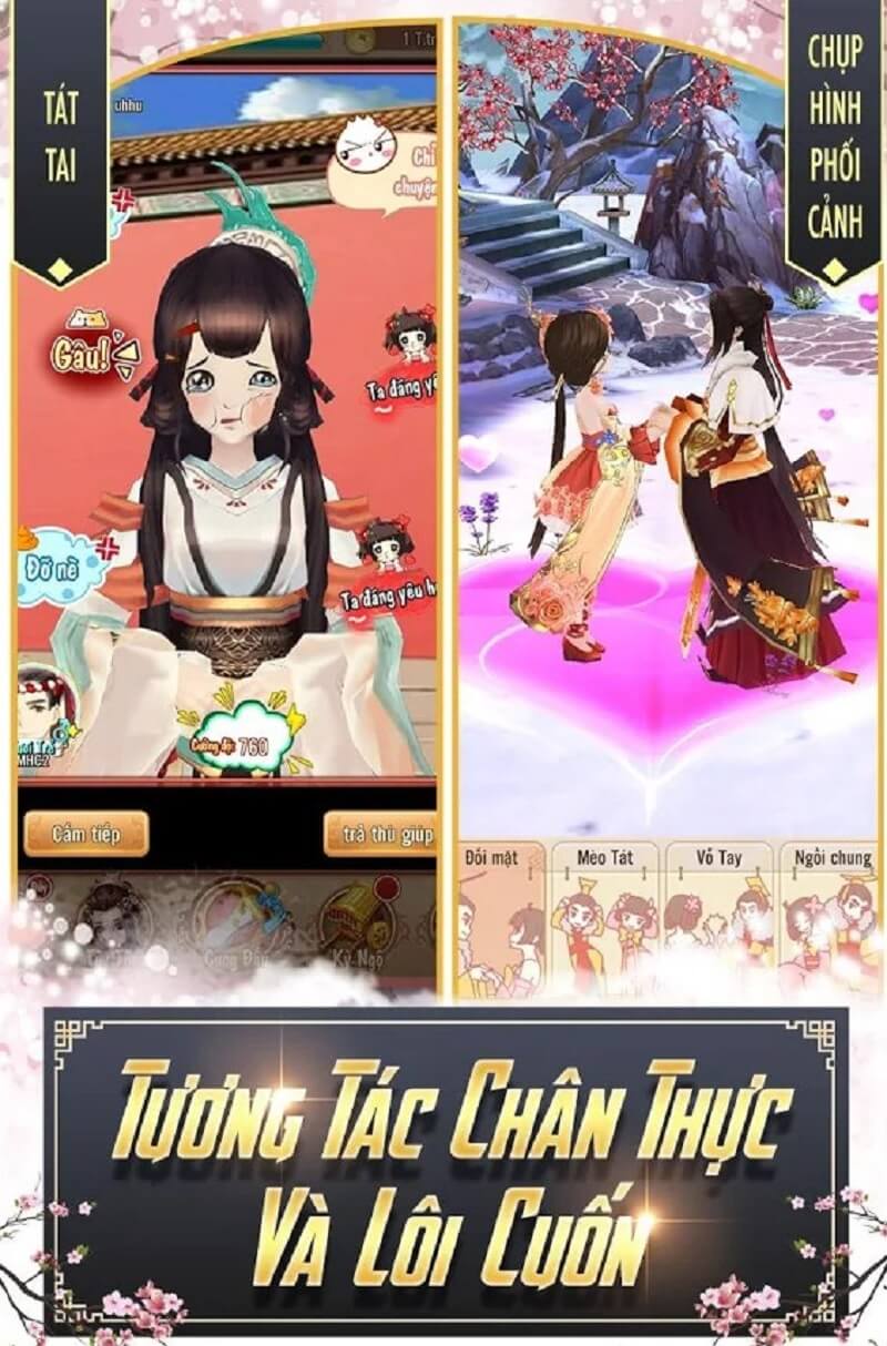 Những kỹ năng nổi bật trong game Mộng Hoàng Cung