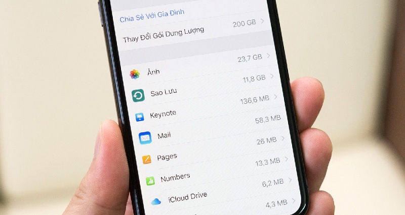 Một số điều lưu ý cho việc bạn thực hiện cách xóa dữ liệu trên icloud