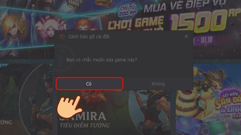 Cách xóa game liên minh huyền thoại qua file gốc