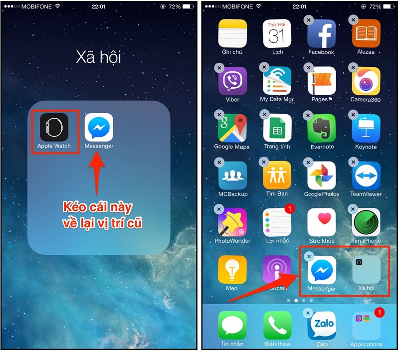 Xóa ứng dụng Iphone từ cài đặt trên dế yêu của bạn