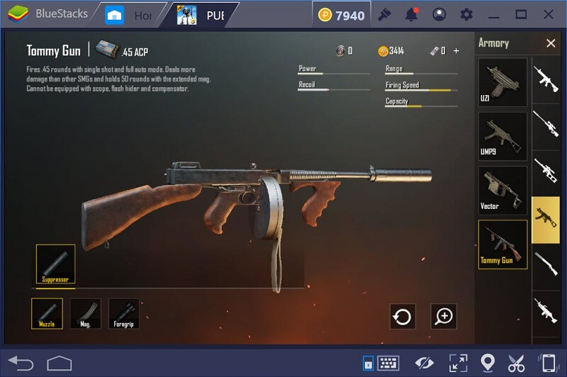 Nên sử dụng các loại súng nào trong game PUBG?