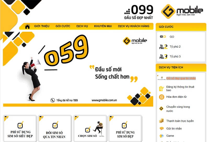 Những lưu ý không thể bỏ qua trong cách đăng ký 3g cho gmobile