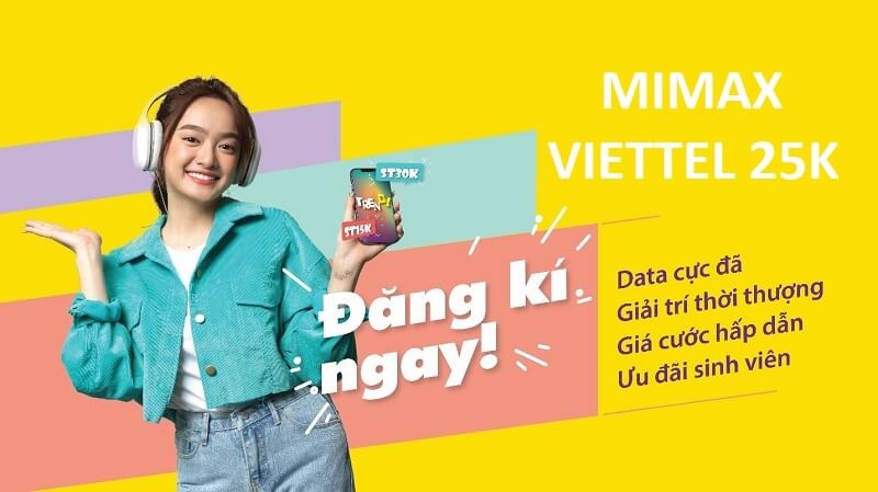 Đôi nét về gói Mimax Viettel 25k