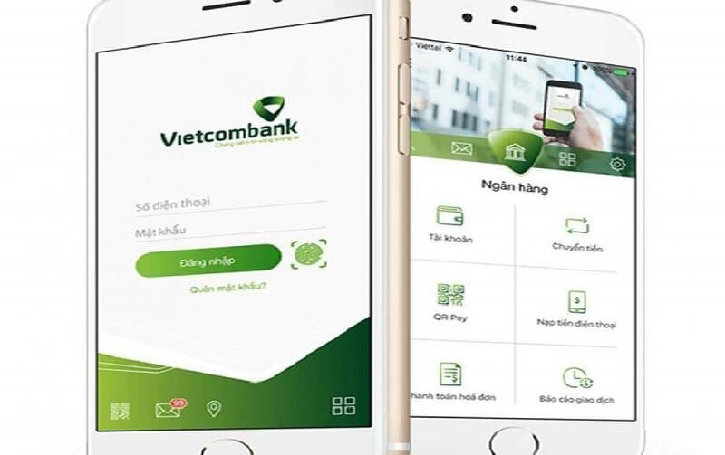 Đổi số điện thoại Vietcombank tại ứng dụng internet banking