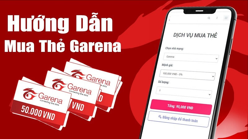 Các bước đổi thẻ Garena sang thẻ điện thoại