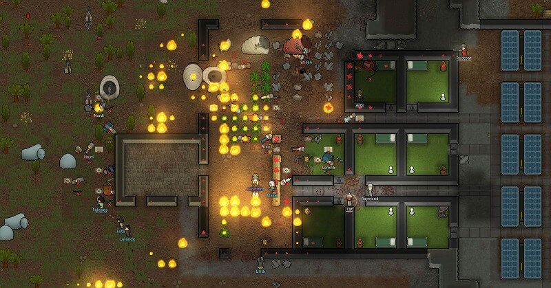 Game Rimworld Base and City Builder