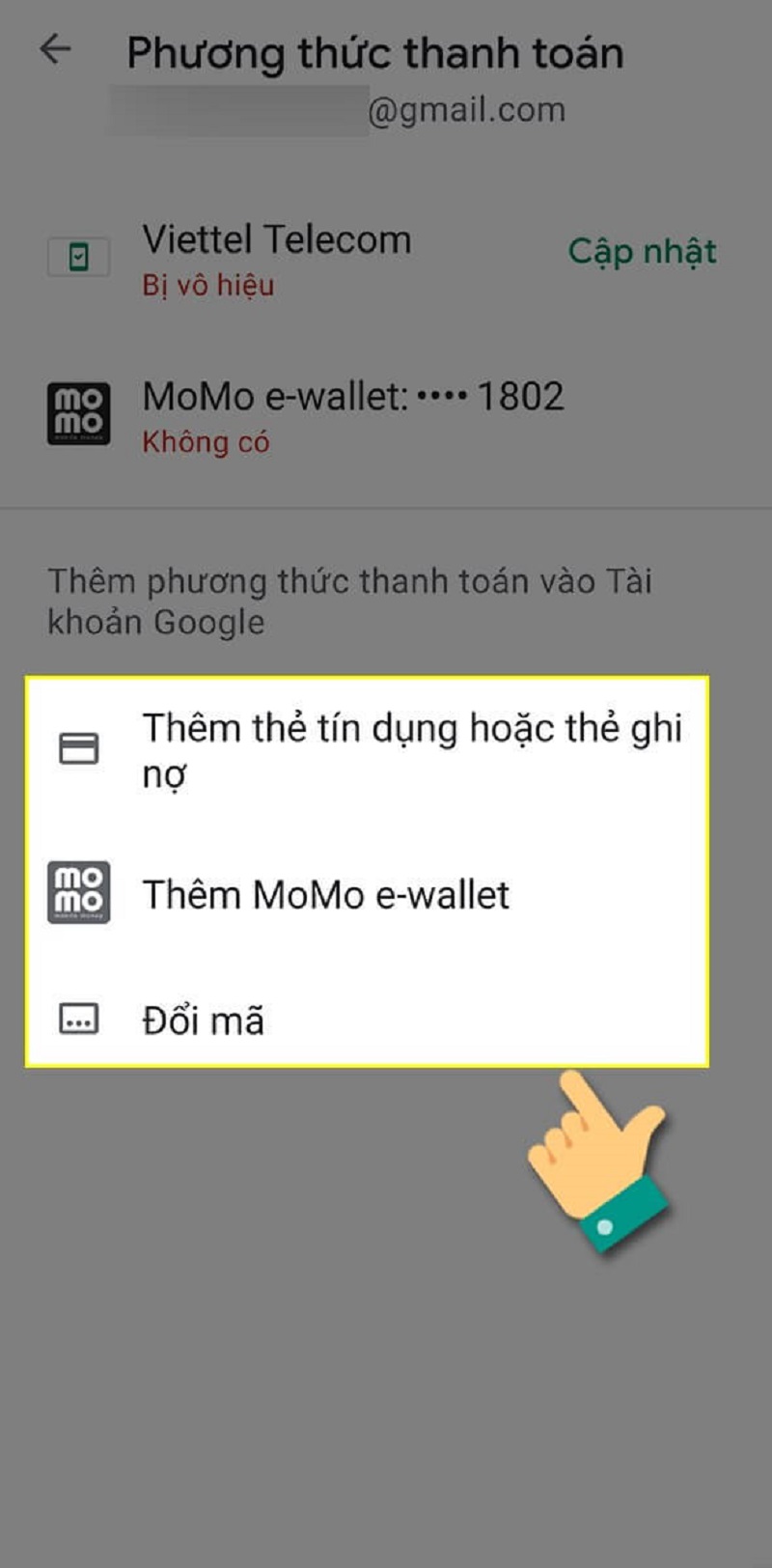 Hướng dẫn các bước chi tiết