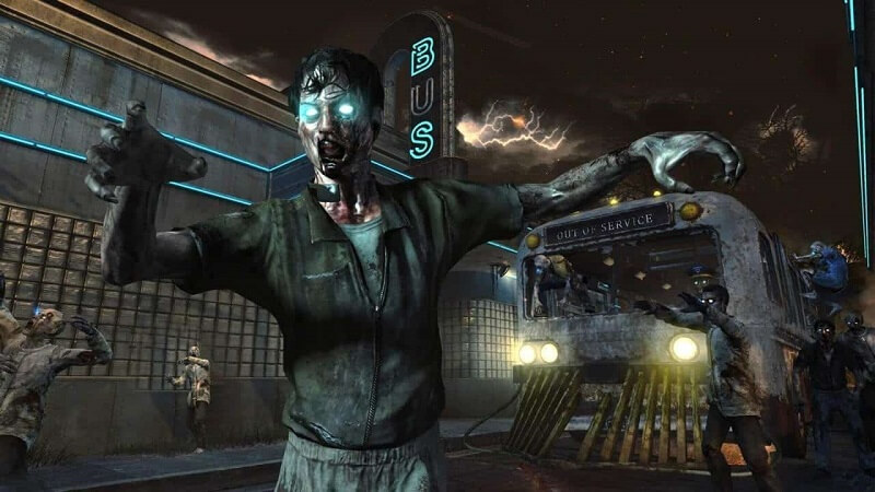 Khu vực zombie không có ký hiệu trên bản đồ