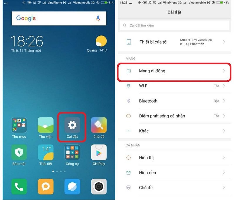 Cách thực hiện kích hoạt sim 4G Vietnamobile Iphone