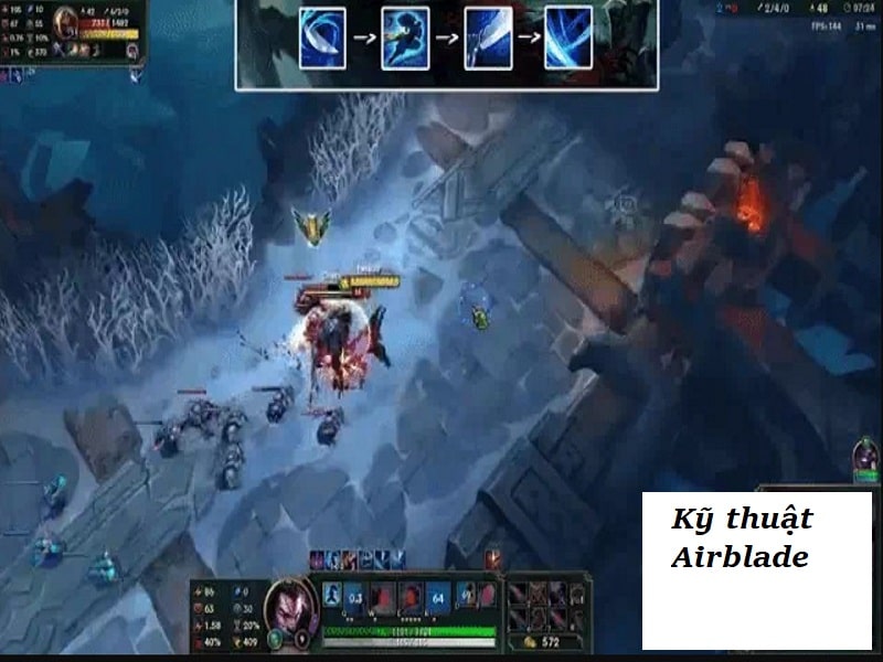 Airblade và Bleyblade là hai kỹ thuật cơ bản