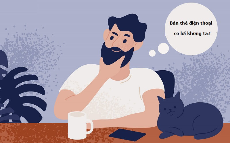 Làm thế nào để bán thẻ cào điện thoại lời?