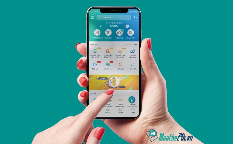 Cách lấy lại mật khẩu chuyển tiền Viettel như sau