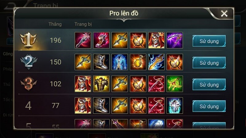 Trang bị chuẩn xác