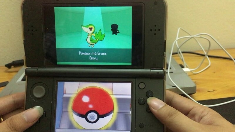 Chơi Pokemon Black 2 trên máy Nintendo