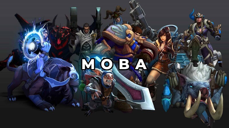 Game MOBA là đấu trường nhiều người chơi