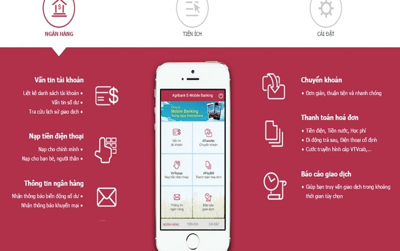 Mức phí đăng ký và sử dụng dịch vụ Internet Banking Agribank