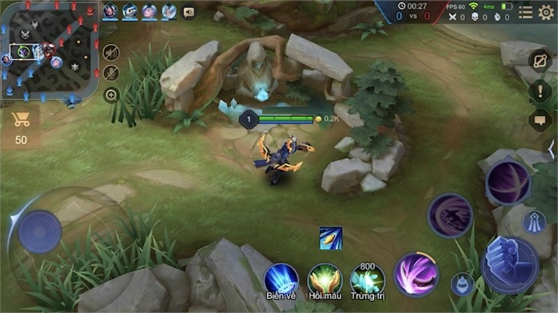 Nakroth rất mạnh ở vai trò đi rừng