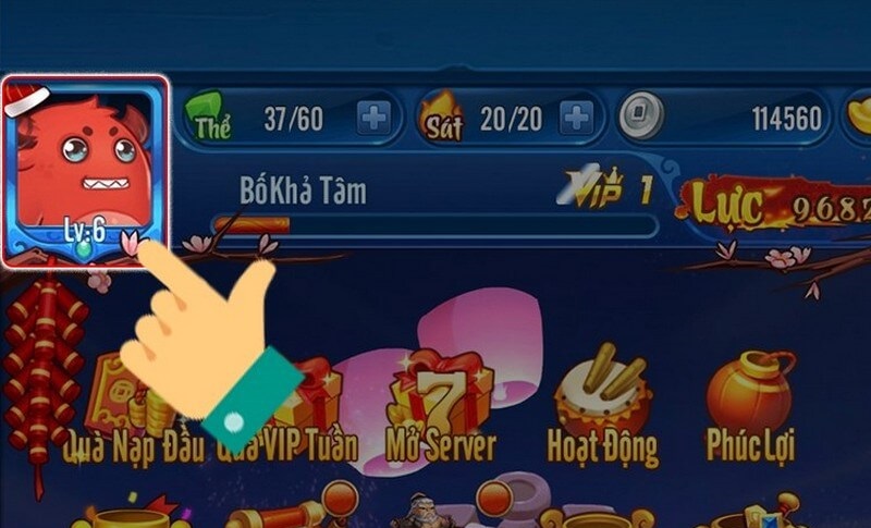 Nạp tam giới anh hùng để được chơi tất cả tính năng