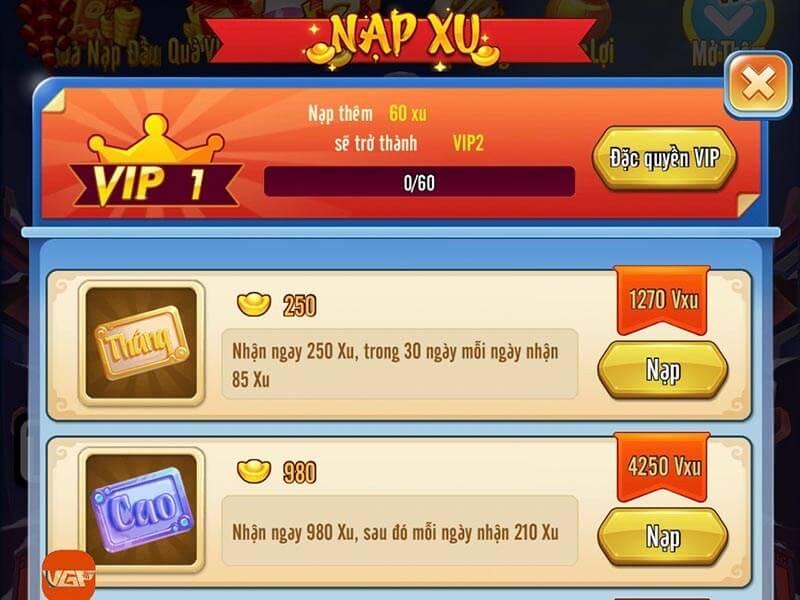 Nạp thẻ sẽ nhận được nhiều ưu đãi