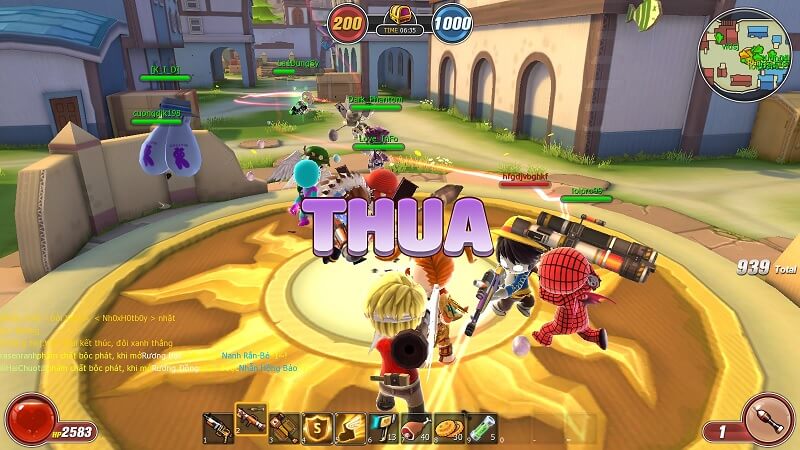 Nạp thẻ avatar star ngay tại giao diện phát hành