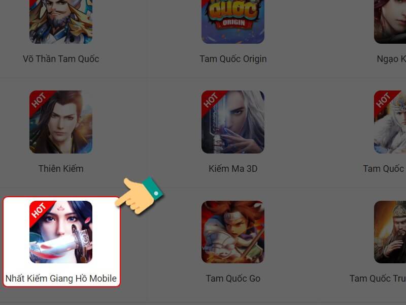 Các bước nạp game