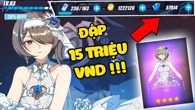 Nạp thẻ Honkai Impact 3 để làm gì