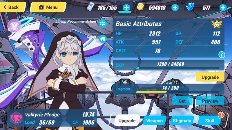 Cách nạp tiền Honkai Impact 3 Android