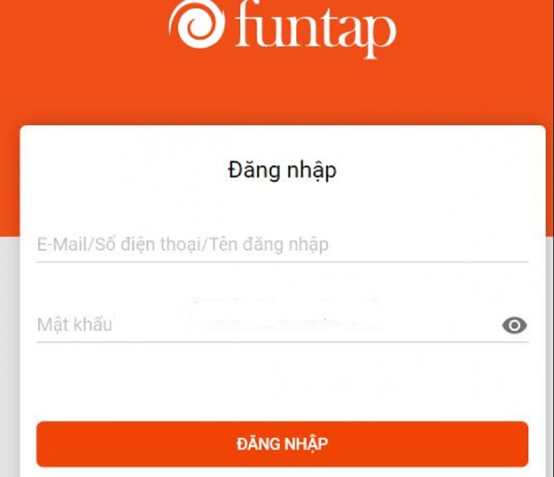  Nạp thẻ qua trang chủ Funtap 