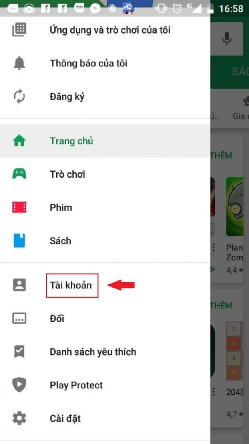 Nạp thẻ Luyện Yêu Ký trên máy Android
