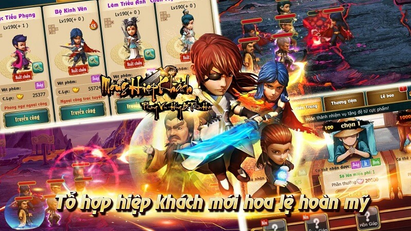 Một số thông tin về game mộng hiệp khách