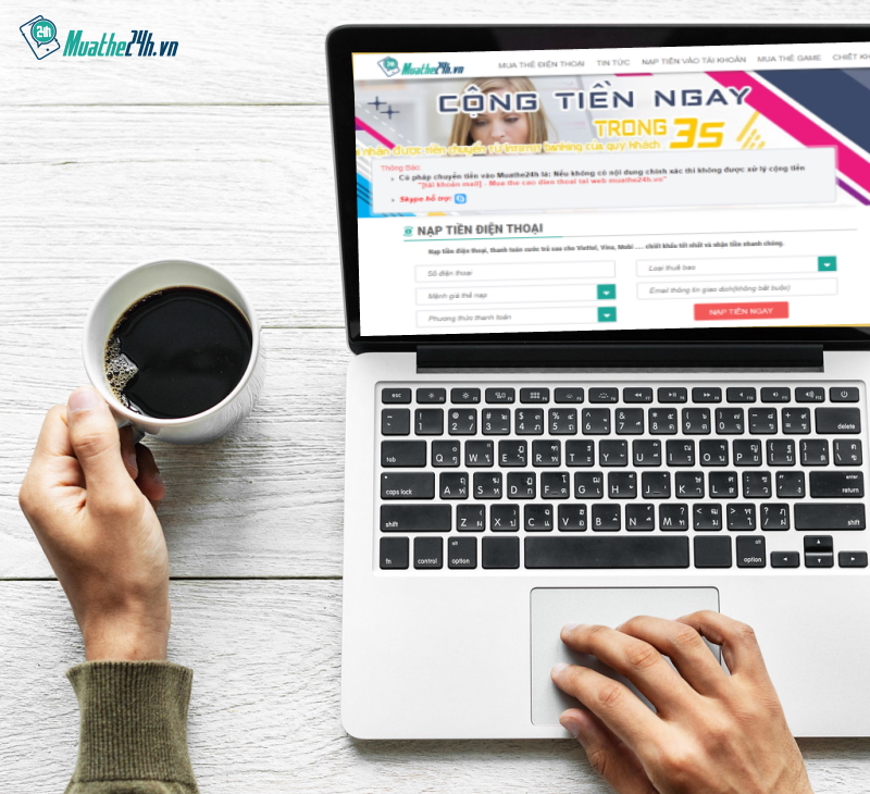 Nạp tiền Mobifone online trên muathe6s.com