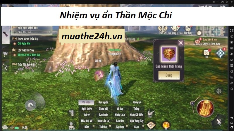 Nhiệm vụ ẩn Thần Mộc Chi