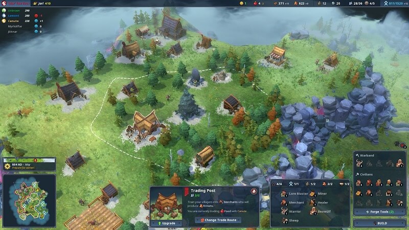 Northgard Mobile có cả hai phiên bản dành cho iOS và Android