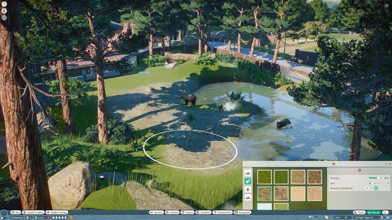 Xây dựng sở thú trong thành phố tại game Planet Zoo