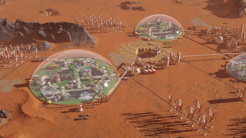Surviving Mars giúp bạn xây dựng thành phố trên Sao Hỏa