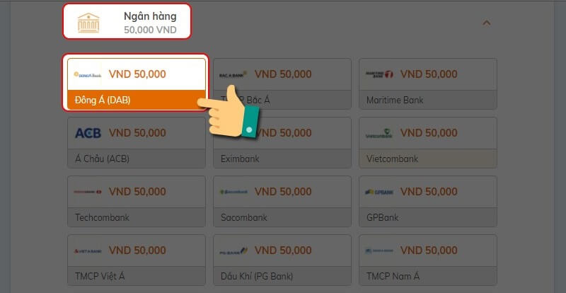 Thanh toán bằng thẻ ngân hàng