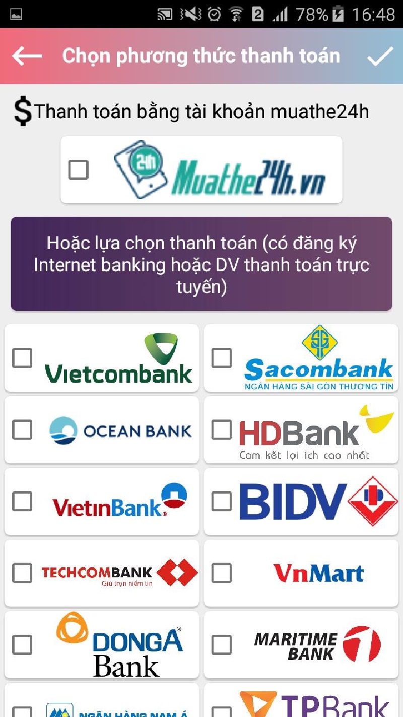 Mua thẻ điện thoại Vinaphone trong thời đại 4.0