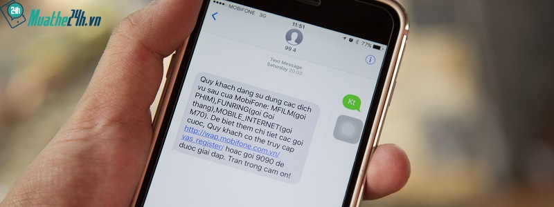 Thanh toán trả sau Vietnamobile bằng thẻ cào 4