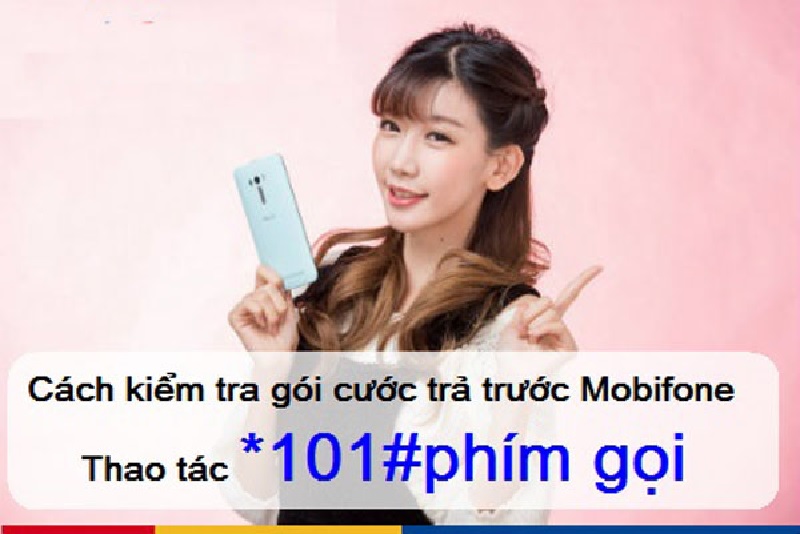Thao tác kiểm tra gói cước Mobifone đang sử dụng