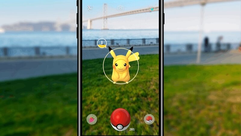 Di chuyển và thu phục Pokemon