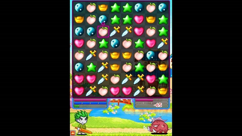 Game Loạn 12 Sứ Quân có cách chơi tương tự xếp kim cương