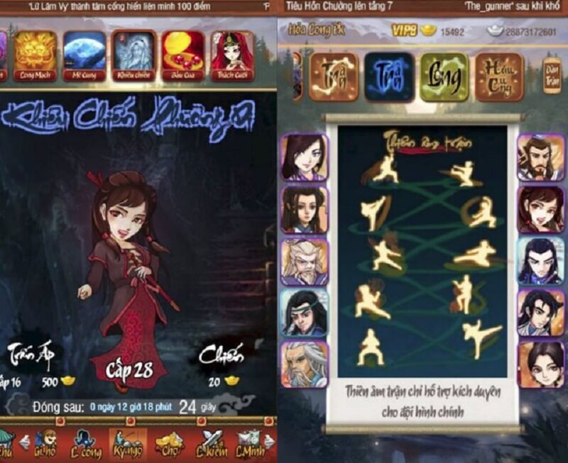 Game có nhiều tính năng giúp người chơi dễ dàng thu thập thẻ bài